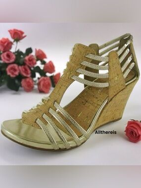 Donald Pliner Ginnie CDSO wedge Sandals 7